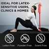 image:imageTHERABAND Resistance Band 50Yard Roll Latex Elastic Band for Exercise Stretching Physical Therapy Yoga Pilates Home Workouts CuttoLength ColorCoded LevelsRed  Medium