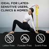 image:imageTHERABAND Resistance Band 50Yard Roll Latex Elastic Band for Exercise Stretching Physical Therapy Yoga Pilates Home Workouts CuttoLength ColorCoded LevelsYellow  Light