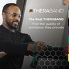 image:imageTHERABAND Resistance Band Blue Extra Heavy 6Yard Roll Latex Elastic Band for Exercise Physical Therapy Yoga Pilates Stretching Home Workouts CuttoLength ColorCoded Levels