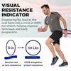 image:imageTHERABAND Resistance Band Exercise Workout Physical Therapy Multi  Elastic resistance band for exercise strength training stretching and physical therapy4 Pack 1550 lbs
