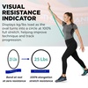 image:imageTHERABAND Resistance Band Exercise Workout Physical Therapy Multi  Elastic resistance band for exercise strength training stretching and physical therapyMedium 25 lbs