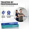 image:imageTHERABAND Resistance Band Exercise Workout Physical Therapy Multi  Elastic resistance band for exercise strength training stretching and physical therapy2 Pack Medium 2535 lbs