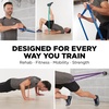 image:imageTHERABAND Resistance Band Exercise Workout Physical Therapy Multi  Elastic resistance band for exercise strength training stretching and physical therapy2 Pack Heavy 3550 lbs
