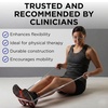 image:imageTHERABAND Resistance Band Exercise Workout Physical Therapy Silver 6 Ft  THERABAND elastic resistance band for exercise strength training physical therapy and athome workoutsSilver  Super Heavy