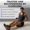 image:imageTHERABAND Resistance Band Exercise Workout Physical Therapy Silver 6 Ft  THERABAND elastic resistance band for exercise strength training physical therapy and athome workoutsYellow  Thin