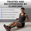 image:imageTHERABAND Resistance Band Exercise Workout Physical Therapy Silver 6 Ft  THERABAND elastic resistance band for exercise strength training physical therapy and athome workoutsGreen  Heavy