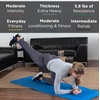 image:imageTHERABAND Resistance Band Exercise Workout Physical Therapy Silver 6 Ft  THERABAND elastic resistance band for exercise strength training physical therapy and athome workoutsBlue  Extra Heavy