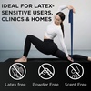 image:imageTHERABAND Resistance Band Gold Max 25Yard Roll LatexFree Elastic Band for Exercise Physical Therapy Yoga Pilates Stretching Home Workouts ColorCoded for Easy Resistance LevelsBlue  Extra Heavy