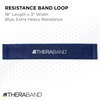 image:imageTHERABAND Resistance Band Loop Exercise Workout Physical Therapy BlueBlue  Extra Heavy