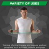 image:imageTHERABAND Resistance Band Loop Exercise Workout Physical Therapy BlueGreen  Heavy