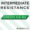 image:imageTHERABAND Resistance Band Loop Exercise Workout Physical Therapy BlueGreen  Heavy