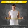 image:imageTHERABAND Resistance Band Loop Exercise Workout Physical Therapy BlueYellow  Thin