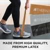 image:imageTHERABAND Resistance Band Loop Set Exercise Workout Physical Therapy  Elastic resistance band for exercise strength training stretching and physical therapy  ideal for home workoutsBlackSilverGold
