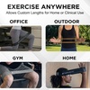image:imageTHERABAND Resistance Band Loop Set Exercise Workout Physical Therapy  Elastic resistance band for exercise strength training stretching and physical therapy  ideal for home workoutsBlackSilverGold