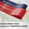 image:imageTHERABAND Resistance Band Loop Set Exercise Workout Physical Therapy  Elastic resistance band for exercise strength training stretching and physical therapy  ideal for home workoutsYellowRedGreenBlue