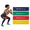 image:imageTHERABAND Resistance Band Loop Set Exercise Workout Physical Therapy  Elastic resistance band for exercise strength training stretching and physical therapy  ideal for home workoutsYellowRedGreenBlue