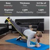 image:imageTHERABAND Resistance Bands Set Beginner Kit Yellow Red Green NonLatex  Professional TheraBand equipment for exercise physical therapy fitness and athome workouts