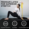 image:imageTHERABAND Resistance Bands Set Elastic Bands for Exercise amp Physical Therapy Strength Training for Upper amp Lower Body FitnessLatex