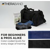 image:imageTHERABAND Resistance Bands Set Elastic Bands for Exercise amp Physical Therapy Strength Training for Upper amp Lower Body FitnessLatex