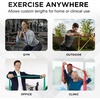 image:imageTHERABAND Resistance Bands Set Elastic Bands for Exercise amp Physical Therapy Strength Training for Upper amp Lower Body FitnessNonLatex