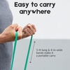 image:imageTHERABAND Resistance Bands Set Professional LatexFree Elastic Band for Upper amp Lower Body Exercise Strength Training Therapy Pilates Rehab Beginner PackBeginnger