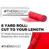 image:imageTHERABAND Resistance Bands Workout Band Exercise Physical Therapy Red  Professional TheraBand equipment for exercise physical therapy fitness and athome workoutsRed  Medium