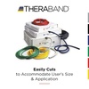 image:imageTHERABAND Resistance Tubes Exercise Band Physical Therapy 48 Yellow  Professional TheraBand elastic resistance for exercise physical therapy and athome workoutsBlack  Special Heavy