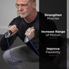 image:imageTHERABAND Resistance Tubes Exercise Band Physical Therapy 48 Yellow  Professional TheraBand elastic resistance for exercise physical therapy and athome workoutsBlue  Extra Heavy