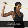 image:imageTHERABAND Resistance Tubes Exercise Band Physical Therapy 48 Yellow  Professional TheraBand elastic resistance for exercise physical therapy and athome workoutsYellow  Thin