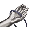 image:imageTHERABAND Resistance Tubes Professional Latex Elastic Tubing For Full Body Core Exercise Physical Therapy Lower Pilates AtHome Workout amp Rehab 25 Foot Blue Extra Heavy Intermediate Level 2  Latex resistance tubing where the color marks the resistance level so you can step up as strength returnsLevel 4  Extra Heavy  Blue