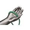 image:imageTHERABAND Resistance Tubes Professional Latex Elastic Tubing For Full Body Core Exercise Physical Therapy Lower Pilates AtHome Workout amp Rehab 25 Foot Blue Extra Heavy Intermediate Level 2  Latex resistance tubing where the color marks the resistance level so you can step up as strength returnsLevel 3  Heavy  Green