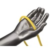 image:imageTHERABAND Resistance Tubes Professional Latex Elastic Tubing For Full Body Core Exercise Physical Therapy Lower Pilates AtHome Workout amp Rehab 25 Foot Blue Extra Heavy Intermediate Level 2  Latex resistance tubing where the color marks the resistance level so you can step up as strength returnsLevel 1  Light  Yellow