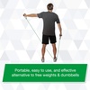 image:imageTHERABAND Resistance Tubes Professional Latex Elastic Tubing with Soft Handles amp Door Anchor Physical Therapy Lower Pilates AtHome Workouts amp Rehab 48 Inch Green Heavy Intermediate Level 1Green  Heavy  Level 4