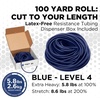 image:imageTHERABAND Resistance Tubing Blue Extra Heavy Level 4 100 ft Roll LatexFree ProfessionalGrade Exercise Tube for Body amp Core Workouts CuttoLength ColorCoded Lightweight amp Versatile