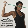 image:imageTHERABAND Resistance Tubing Exercise Band Physical Therapy 25 Yellow  Latex resistance tubing where the color marks the resistance level so you can step up as strength returnsLevel 3  Heavy  Green