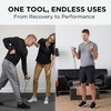 image:imageTHERABAND Resistance Tubing Exercise Band Physical Therapy 25 Yellow  Latex resistance tubing where the color marks the resistance level so you can step up as strength returnsLevel 5  Special Heavy  Black