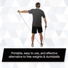 image:imageTHERABAND Resistance Tubing Physical Exercise Band Workout Black 50  Latex resistance tubing where the color marks the resistance level so you can step up as strength returnsBlack  Special Heavy  Advanced Level 1