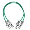 image:imageTHERABAND Resistance Tubing with Connectors for Wall Rehab amp Wellness Station Extra Heavy Level 5 Set of 2 18Inch Blue Tubing for Physical Therapy Exercise Rehab Clinics amp Pilates Latex TubesGreen  Heavy