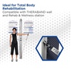 image:imageTHERABAND Resistance Tubing with Connectors for Wall Rehab amp Wellness Station Extra Heavy Level 5 Set of 2 18Inch Blue Tubing for Physical Therapy Exercise Rehab Clinics amp Pilates Latex TubesBlue  Extra Heavy