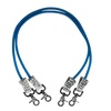 image:imageTHERABAND Resistance Tubing with Connectors for Wall Rehab amp Wellness Station Extra Heavy Level 5 Set of 2 18Inch Blue Tubing for Physical Therapy Exercise Rehab Clinics amp Pilates Latex TubesBlue  Extra Heavy