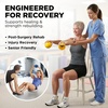 image:imageTHERABAND Soft Weight 66 Lb 45 BallShaped Isotonic Exercise Ball  Ballshaped isotonic soft weight for physical therapy Pilates shoulder strength and rehab exerciseAssorted  Set of 6