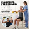 image:imageTHERABAND Soft Weight 66 Lb 45 BallShaped Isotonic Exercise Ball  Ballshaped isotonic soft weight for physical therapy Pilates shoulder strength and rehab exerciseYellow