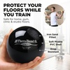 image:imageTHERABAND Soft Weight 66 Lb 45 BallShaped Isotonic Exercise Ball  Ballshaped isotonic soft weight for physical therapy Pilates shoulder strength and rehab exerciseBlack