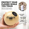 image:imageTHERABAND Soft Weight 66 Lb 45 BallShaped Isotonic Exercise Ball  Ballshaped isotonic soft weight for physical therapy Pilates shoulder strength and rehab exerciseTan