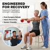 image:imageTHERABAND Soft Weight 66 Lb 45 BallShaped Isotonic Exercise Ball  Ballshaped isotonic soft weight for physical therapy Pilates shoulder strength and rehab exerciseRed