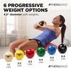 image:imageTHERABAND Soft Weight 66 Lb 45 BallShaped Isotonic Exercise Ball  Ballshaped isotonic soft weight for physical therapy Pilates shoulder strength and rehab exerciseGreen