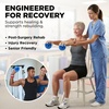 image:imageTHERABAND Soft Weight 66 Lb 45 BallShaped Isotonic Exercise Ball  Ballshaped isotonic soft weight for physical therapy Pilates shoulder strength and rehab exerciseBlue