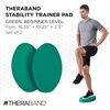 image:imageTHERABAND Stability Trainer PadGreen  Firm Beginner