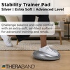 image:imageTHERABAND Stability Trainer PadSilver  Super Soft  Advanced