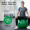 image:imageTHERABAND Standard Exercise BallGreen  26 in